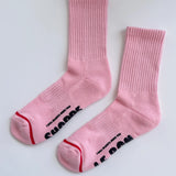Hugger Socks - Pink / Black