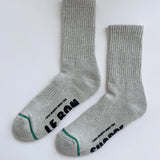 Hugger Socks - Ht Grey / Black