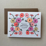 Anniversary Poppies Card