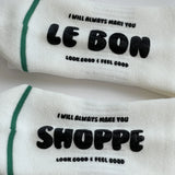 Hugger Socks - White / Black
