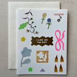 Petals And Blooms Love Card