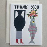 Vases Thank You Card