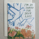 Peaceful Meadow Sympathy Card
