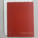 Scalloped Coneflower Sympathy Card