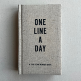 One Line A Day Journal