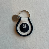 Patch Keychain - 8 Ball