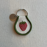 Patch Keychain - Strawberry