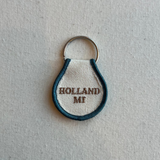 Embroidered Patch Keychain - Holland Tulips