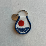 Patch Keychain - Sun & Waves