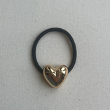 Heart Hair Cuff - Gold