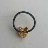 Heart Hair Cuff - Gold