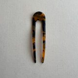 French Hair Pin - Classic Tortoise