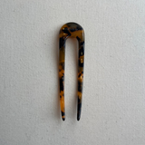 French Hair Pin - Classic Tortoise