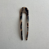 French Hair Pin - Blonde Tortoise