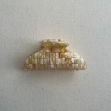 Midi Heirloom Claw - Sea Shell Checker