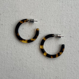 Mini Hoops - Dark Tortoise