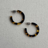 Mini Hoops - Dark Tortoise