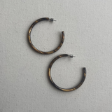 Large Hoops - Tigers Eye