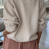 Milo Cotton Sweater - Naturel