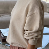 Milo Cotton Sweater - Naturel