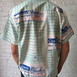 Bar Tab Button Up - White
