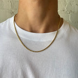 Short Rope Chain - Gold