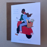 Moped Adventure Card