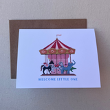 Welcome Carousal Card