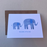 Elephant Baby Card