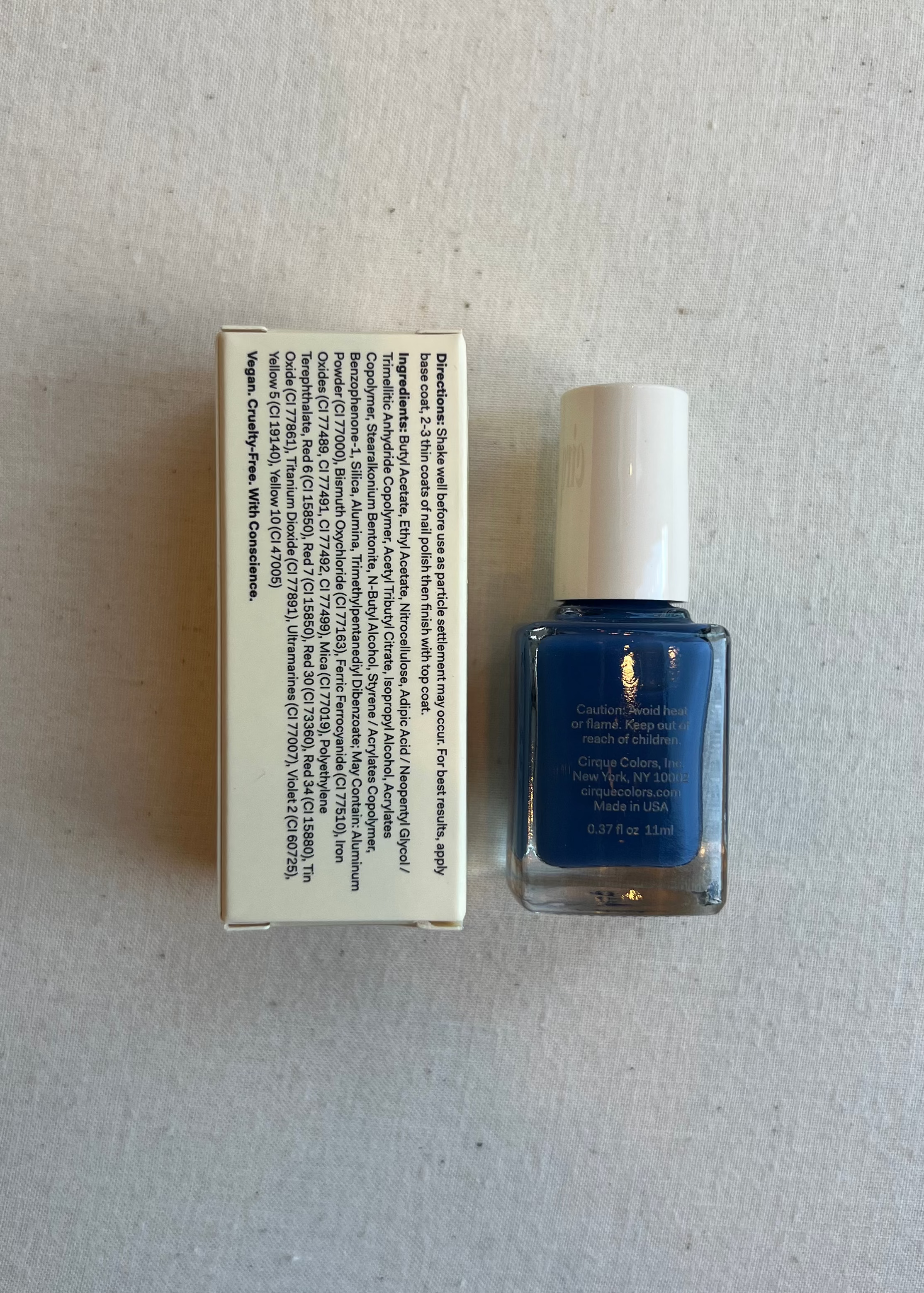 Navy Jelly Nail Polish