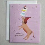 Party Dog Card