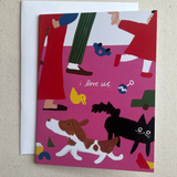 I Love Us Card
