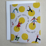 Polka Dot Dance Card