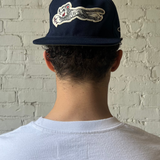 Cheetah Snapback - Navy