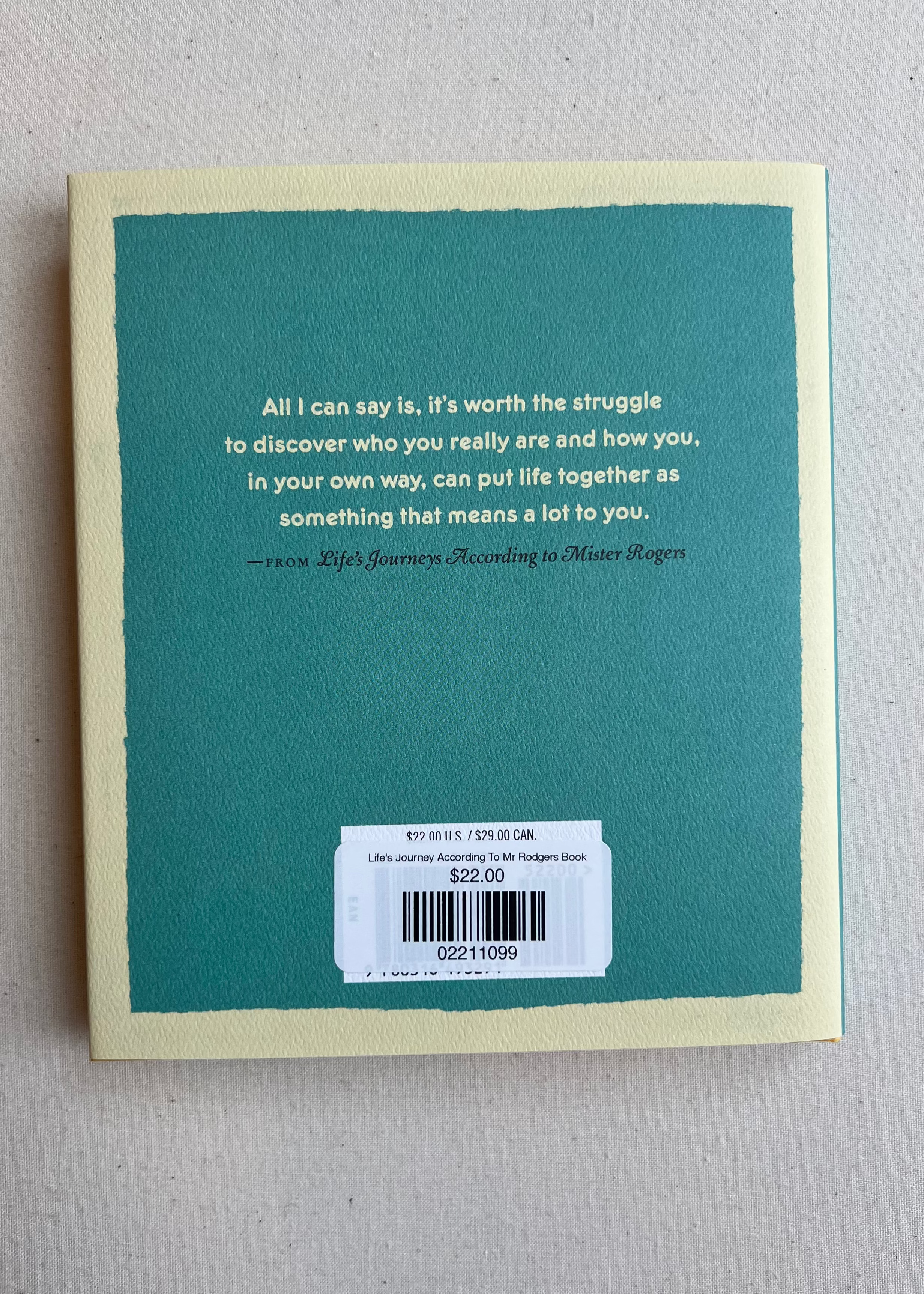 Life's Journey According To Mr Rodgers Book