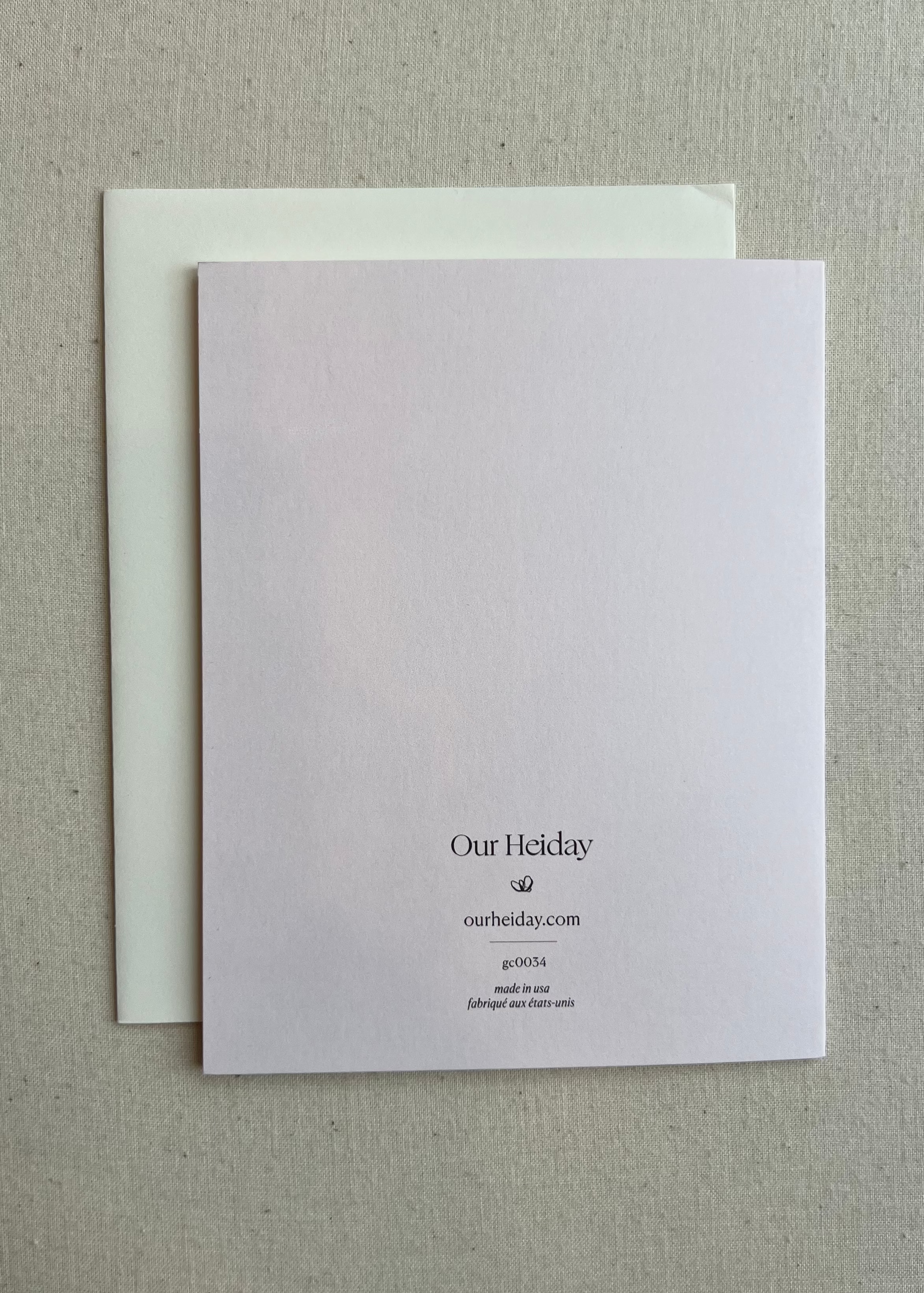 Our Hearts With You Card