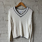 Flannery Sweater - Chalk Combo