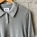 Jordan Polo Tee - Heather Grey