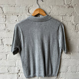 Jordan Polo Tee - Heather Grey