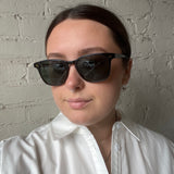 Alvez Sunglasses - Recycled Black / Green