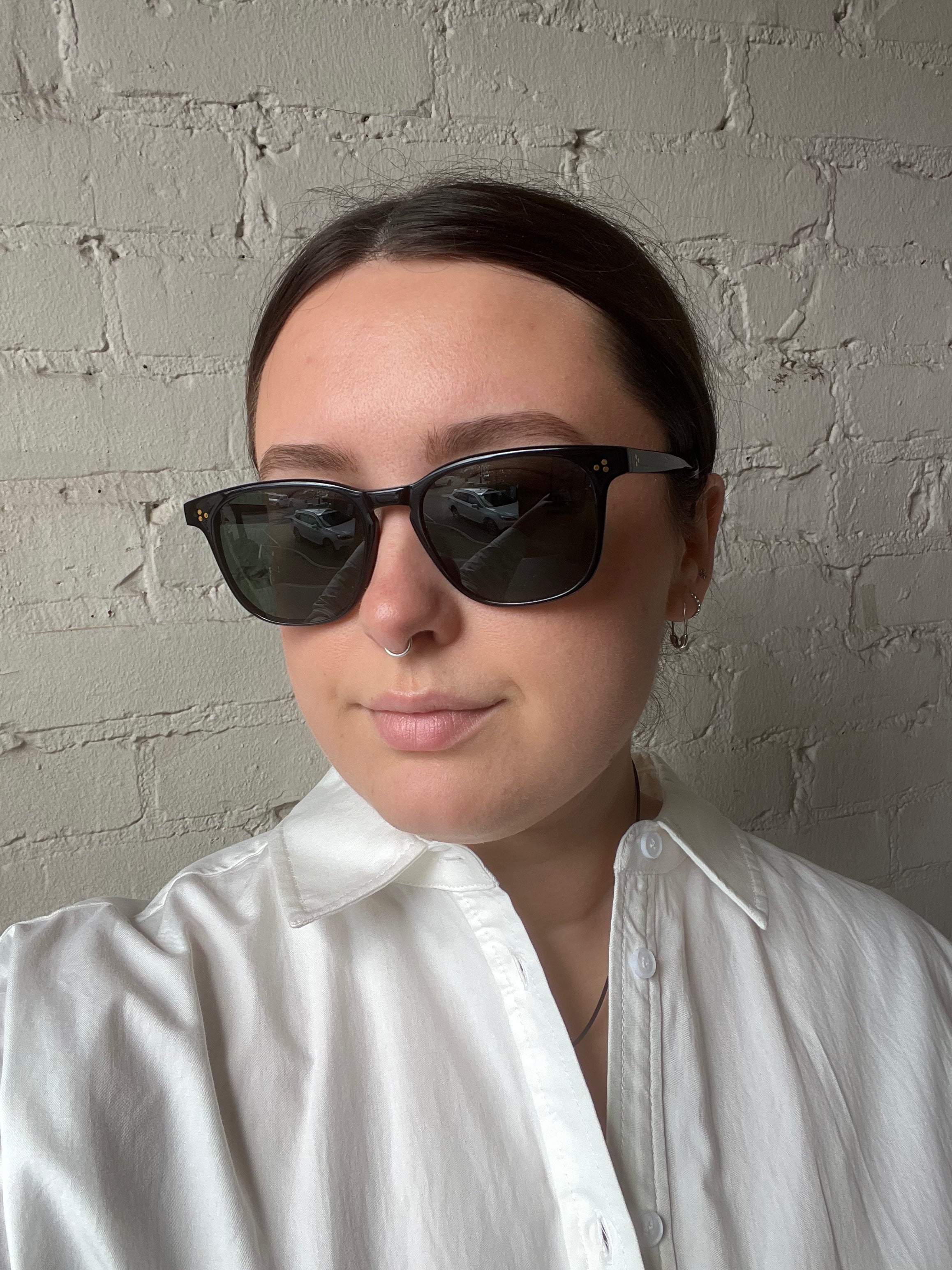 Alvez Sunglasses - Recycled Black / Green