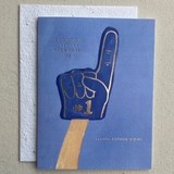 #1 Dad Card