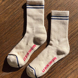 Boyfriend Socks - Cashew