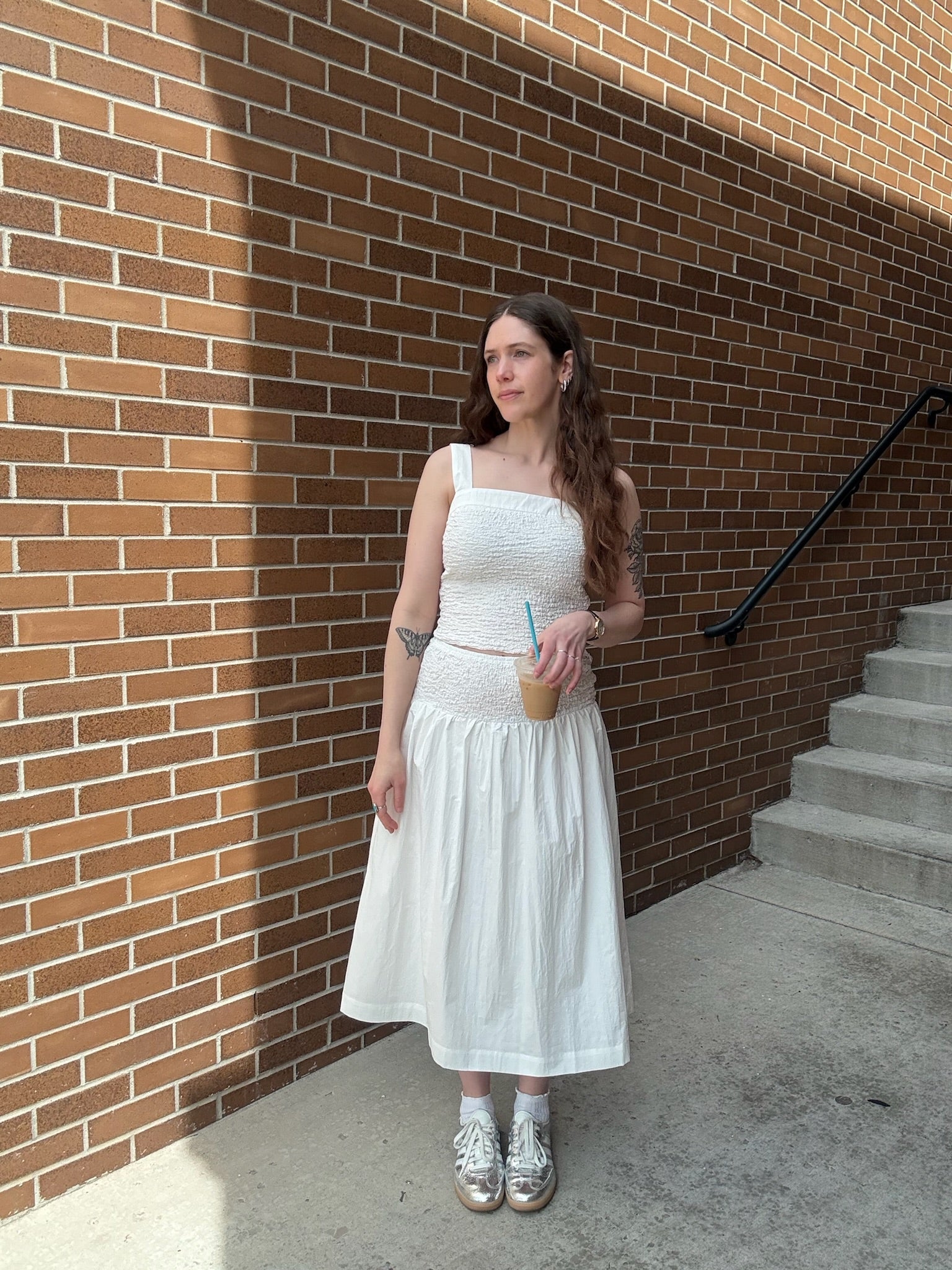 Ruby Skirt - Chalk