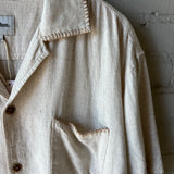 Whip Stitch SS Shirt - Natural