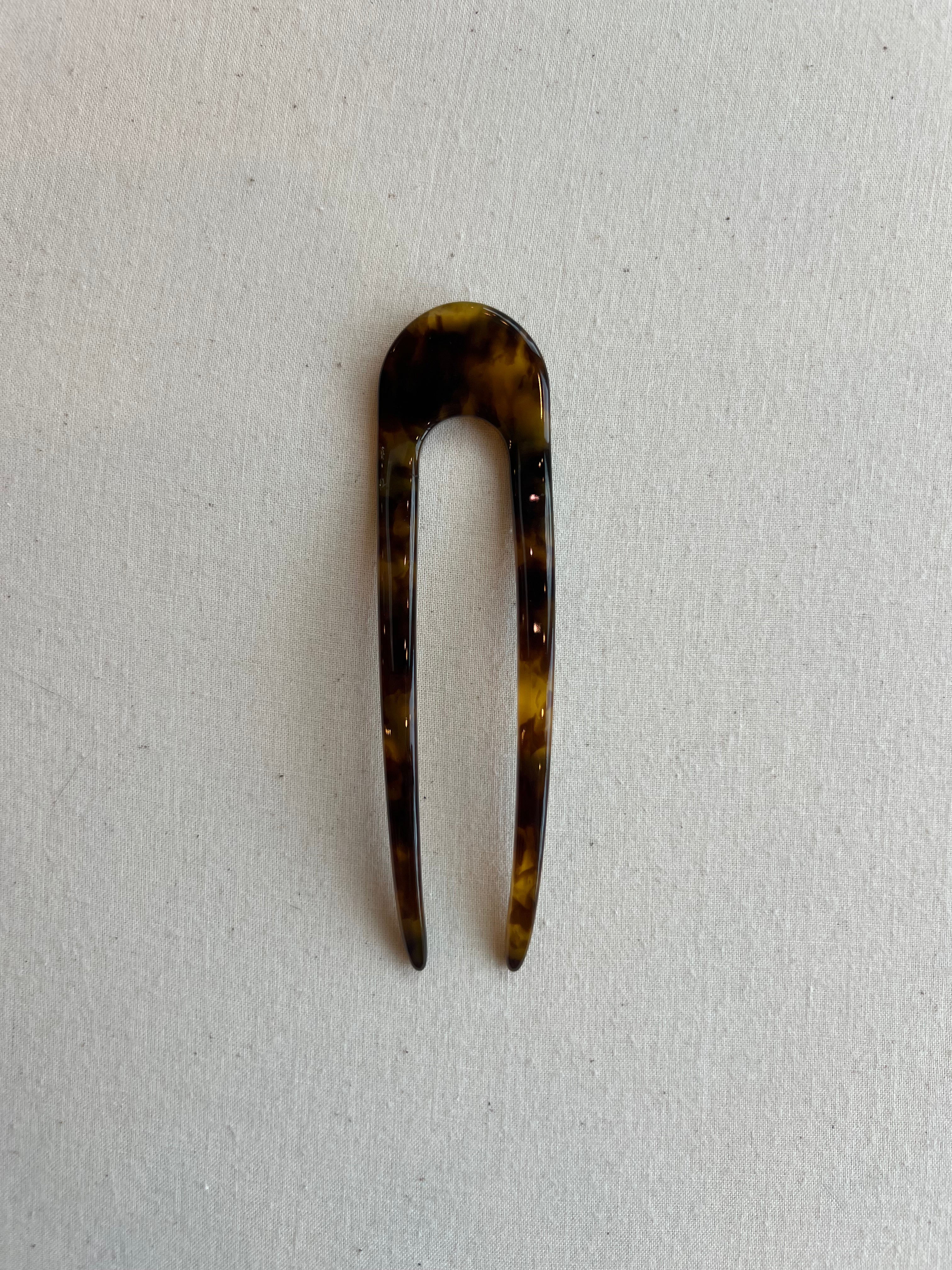 French Hair Pin - Modern Walnut