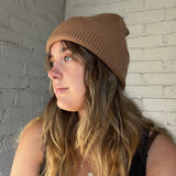 Beechfield Cuffed Beanie - Biscuit