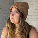 Beechfield Cuffed Beanie - Biscuit
