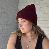 Beechfield Cuffed Beanie - Burgundy