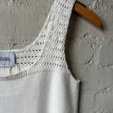 Tula Sweater Tank - Chalk